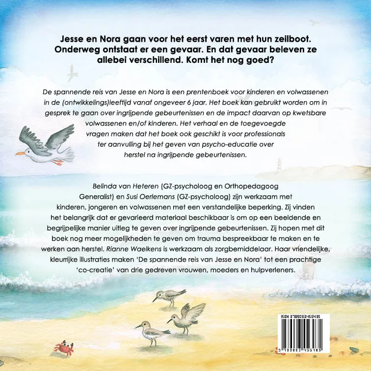 De spannende reis van Jesse en Nora - Een verhaal over herstel na een ingrijpende gebeurtenis | 9789083456485 De spannende reis van Jesse en Nora - Een verhaal over herstel na een ingrijpende gebeurtenis - Afbeelding 2