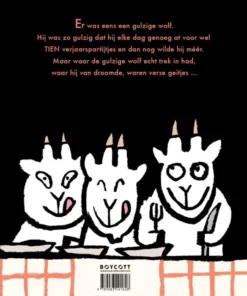 Alternative view of De gulzige wolf