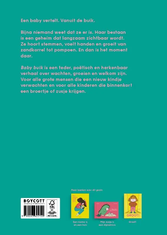 Baby buik | 9789083625720 Baby buik - Afbeelding 2