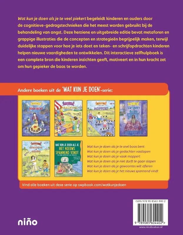 Wat kun je doen als je te veel piekert | 9789085604402 Wat kun je doen als je te veel piekert - Afbeelding 2