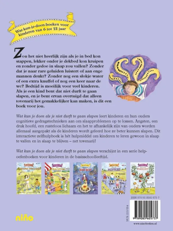 Wat kun je doen als je niet durft te gaan slapen | 9789085605737 Wat kun je doen als je niet durft te gaan slapen - Afbeelding 2