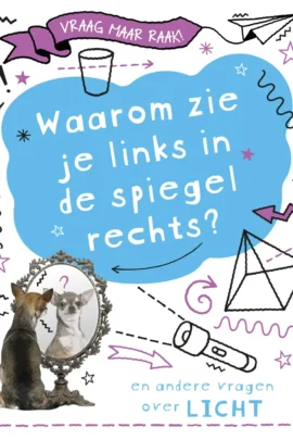 Waarom zie je links in de spiegel rechts?