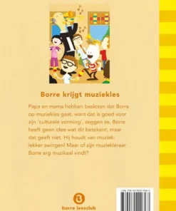 Alternative view of Borre krijgt muziekles