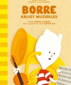 Borre krijgt muziekles