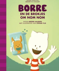 Borre en de brokjes Om Nom Nom