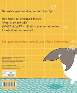 Alternative view of De walvis gaat in bad