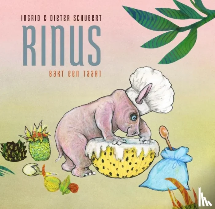Rinus bakt een taart