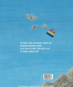 Alternative view of Rinus, de wollige neushoorn met knuffel