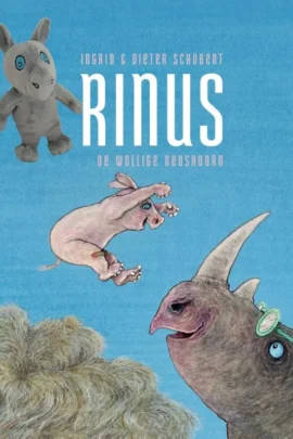 Rinus, de wollige neushoorn met knuffel