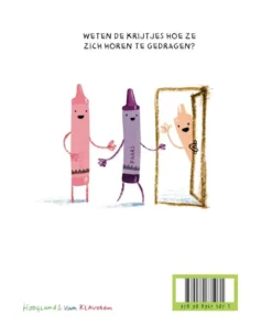 Het boek van de goede manieren - De krijtjes weten hoe het hoort | 9789089675071 Het boek van de goede manieren - De krijtjes weten hoe het hoort | 9789089675071