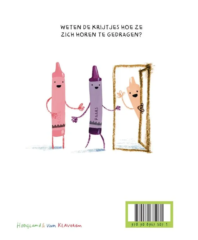 Het boek van de goede manieren - De krijtjes weten hoe het hoort | 9789089675071 Het boek van de goede manieren - De krijtjes weten hoe het hoort - Afbeelding 2
