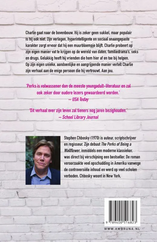 The Perks of Being a Wallflower | 9789400516823 The Perks of Being a Wallflower - Afbeelding 2