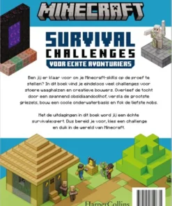 Minecraft Survival Challenges - Meer dan 50 uitdagingen voor survivalexperts | 9789402719635 Minecraft Survival Challenges - Meer dan 50 uitdagingen voor survivalexperts | 9789402719635
