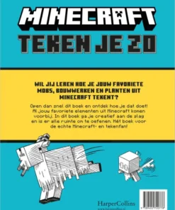 Minecraft teken je zo - Mobs en bouwwerken | 9789402720778