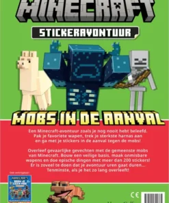 Alternative view of Mobs in de aanval-stickeravontuur