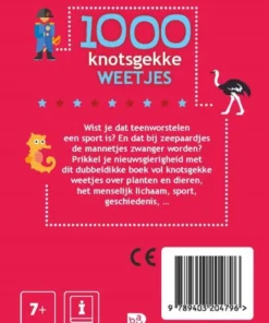 Alternative view of 1000 knotsgekke weetjes