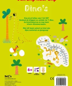 Van stip naar stip dino's | 9789403210995