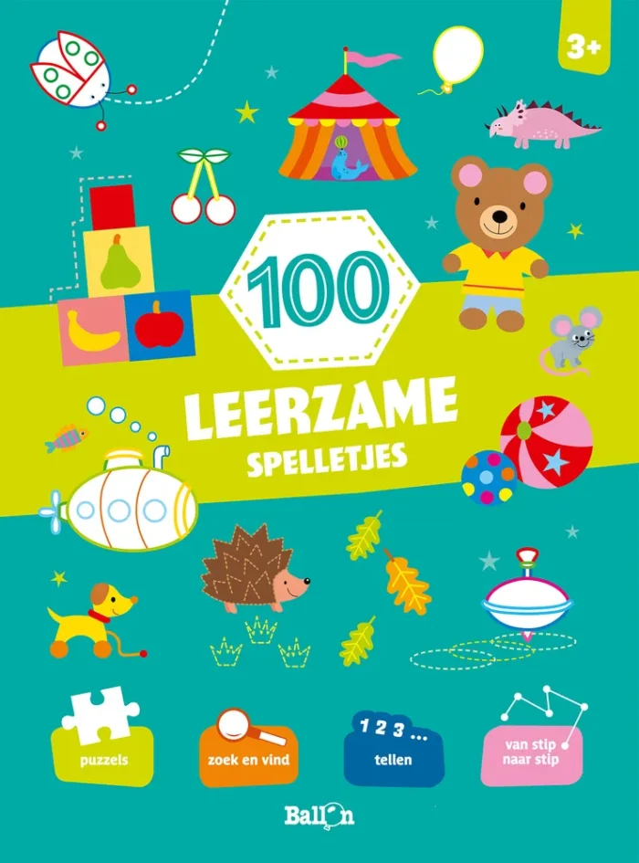 100 leerzame spelletjes 3+