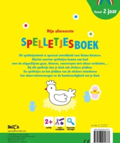 Spelletjesblok met viltstift 3+ Mijn dag | 9789403215778