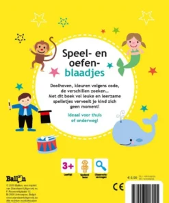 Speel- en oefenblaadjes 3+ (geel) | 9789403218045