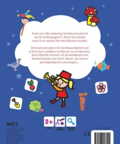 Alternative view of Plak en kleur Dino's