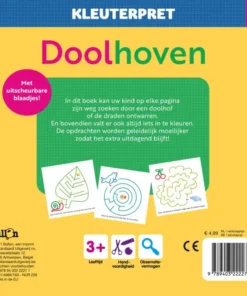 Kleuterpret 3+ Doolhoven | 9789403222271