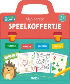 Spelletjesblok met viltstift 3+ Mijn dag