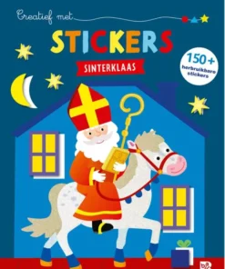 Creatief met stickers Sinterklaas