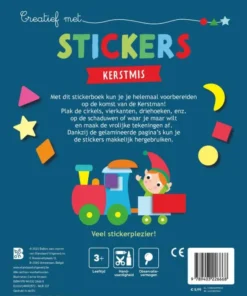 Alternative view of Creatief met stickers Kerstmis