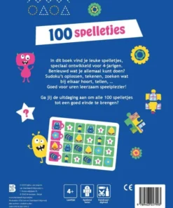 100 spelletjes voor 4-jarigen | 9789403227993