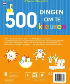 500 dingen om te kleuren | 9789403228686