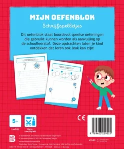 Mijn oefenblok Schrijfspelletjes | 9789403229225