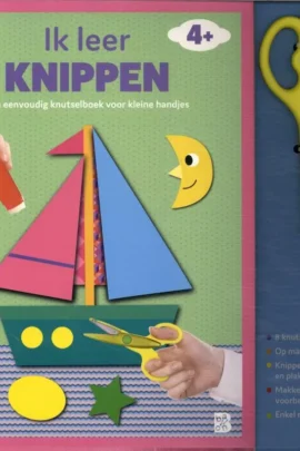 Ik leer knippen 4+ (boot) met schaartje