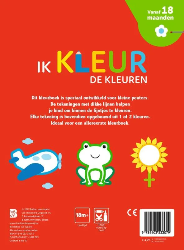 Ik kleur de kleuren | 9789403233079 Ik kleur de kleuren - Afbeelding 2