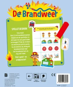 Alternative view of De brandweer spelletjesboek