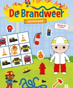 De brandweer spelletjesboek