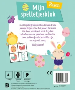 Mijn spelletjesblok pasen | 9789403236094