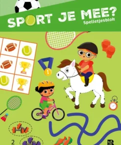 Sport je mee? Spelletjesblok