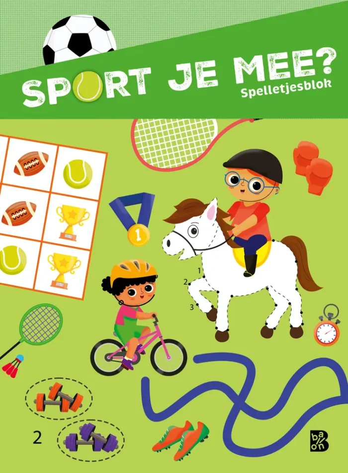 Sport je mee? Spelletjesblok