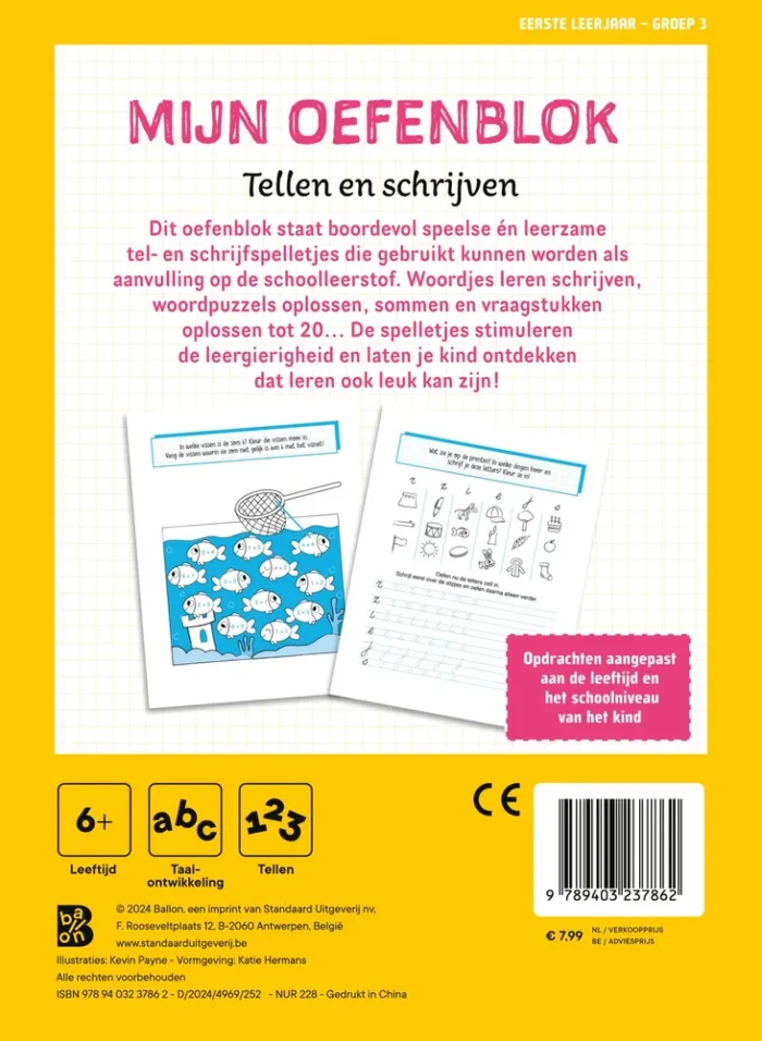 Tellen en schrijven - Afbeelding 2