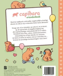 Cute & Cosy Capibara vriendenboek | 9789403246901 Cute & Cosy Capibara vriendenboek | 9789403246901