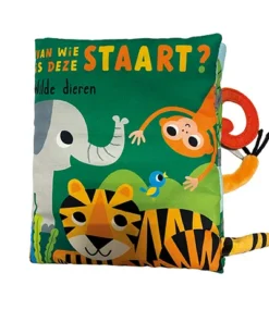 Alternative view of Van wie is deze staart? Wilde dieren - Een superzacht en vrolijk babyboekje