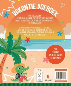 Vakantiedoeboek voor kids | 9789460973772