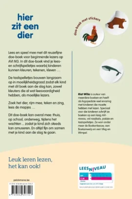 Alternative view of hier zit een dier