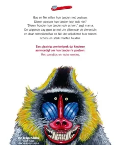 Het grote dierentuin tandenborstelboek | 9789462912656