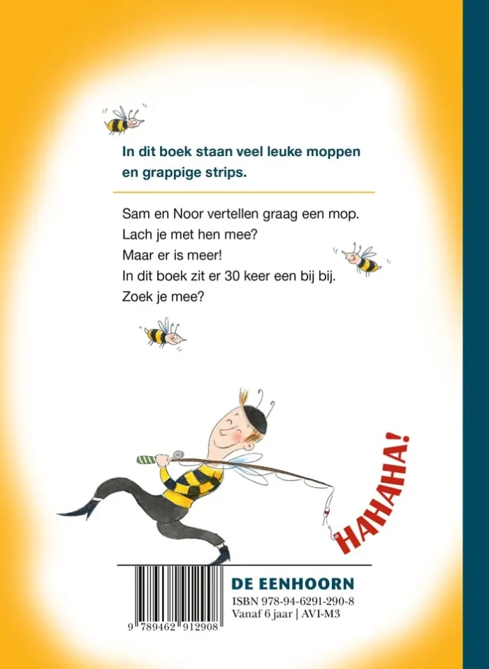een mop met een bij bij - Afbeelding 2