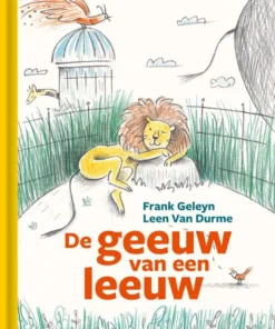 De geeuw van een leeuw
