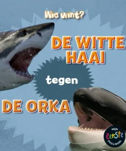 De witte haai tegen de orka