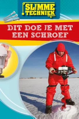 Dit doe je met een schroef