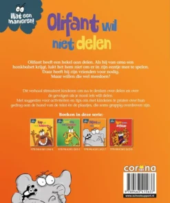 Olifant wil niet delen | 9789463415637